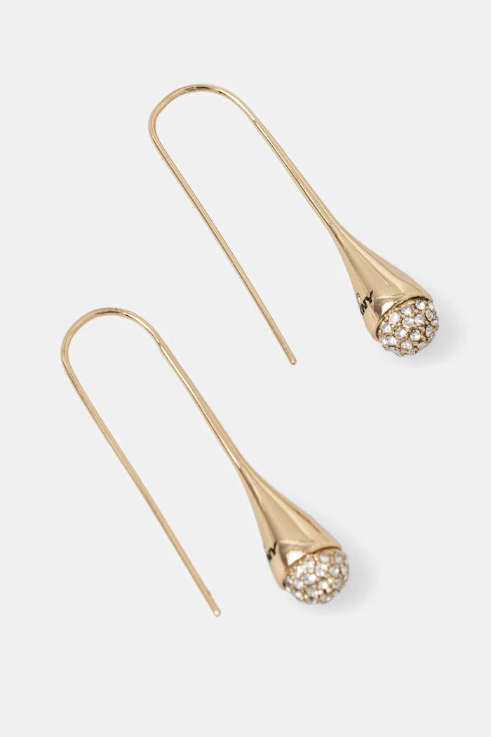 DKNY kadın metal küpe LILLIE