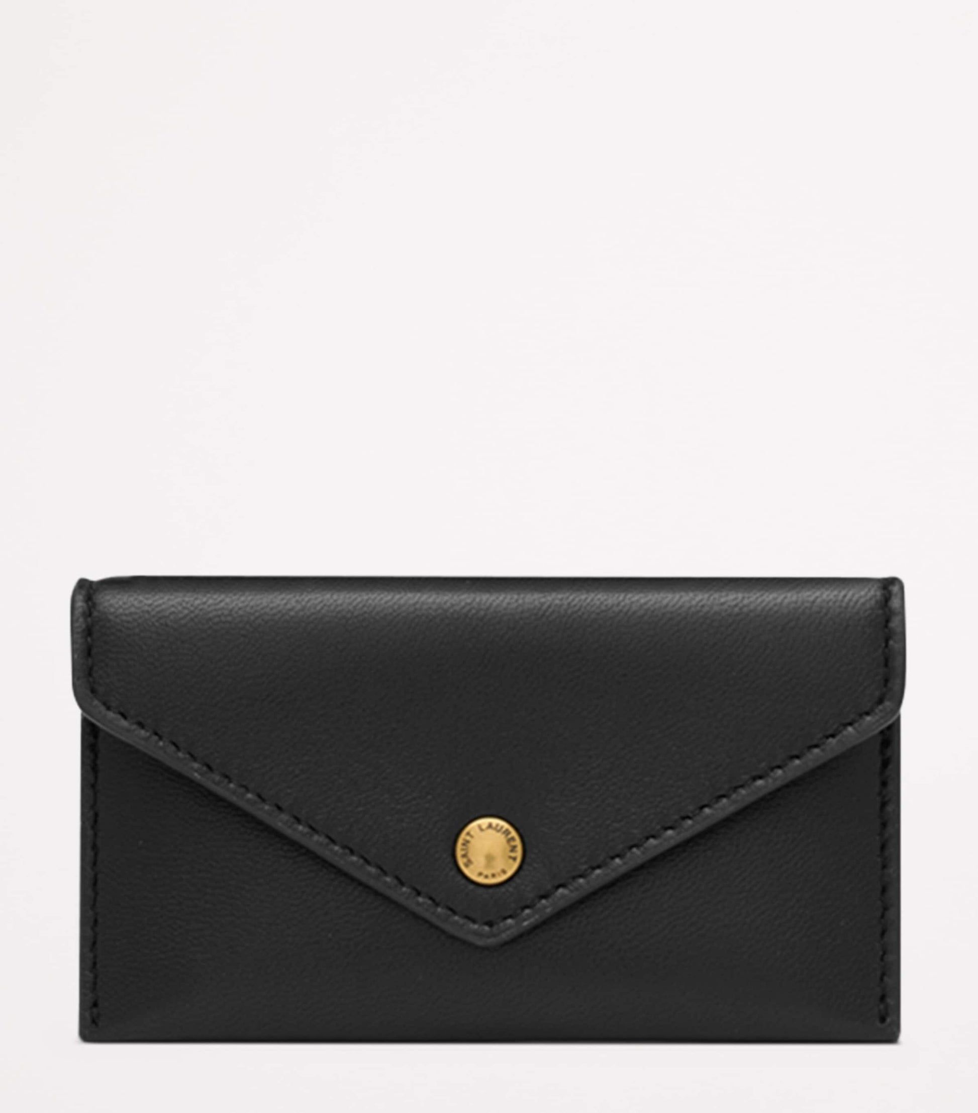 Saint Laurent Brown Mini Leather Loulou Shoulder Bag