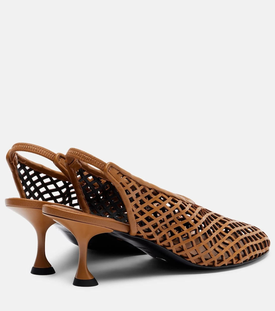 Proenza Schouler - Tee leather slingback pumps