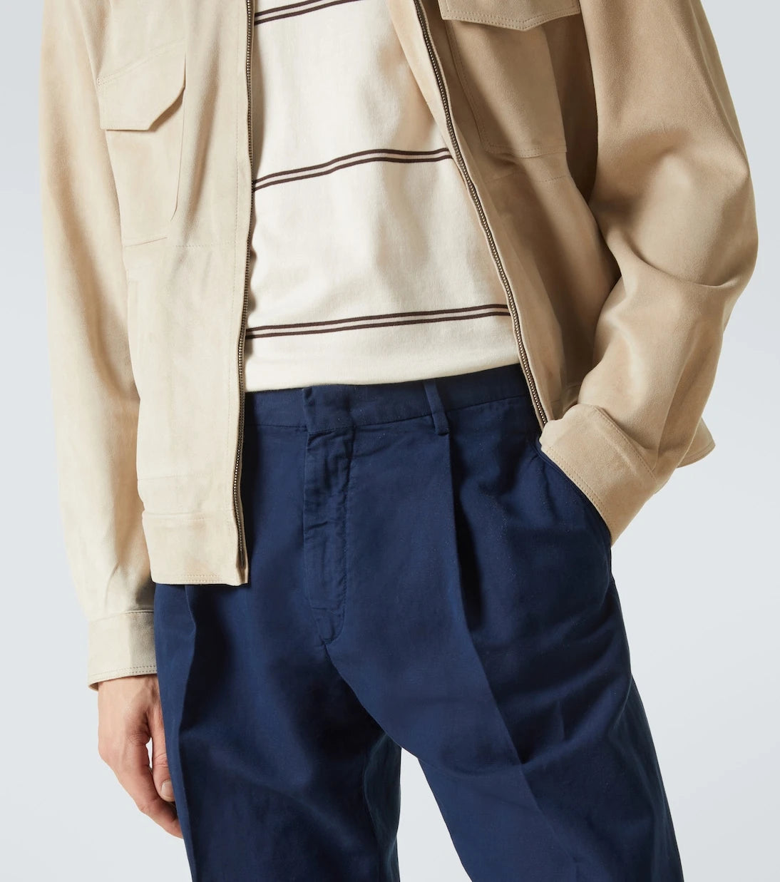 Slowear - Linen and cotton chinos