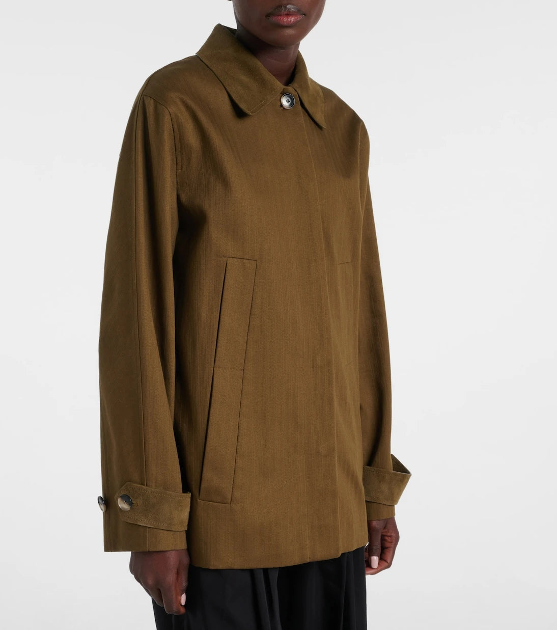 Proenza Schouler - Angela herringbone cotton jacket