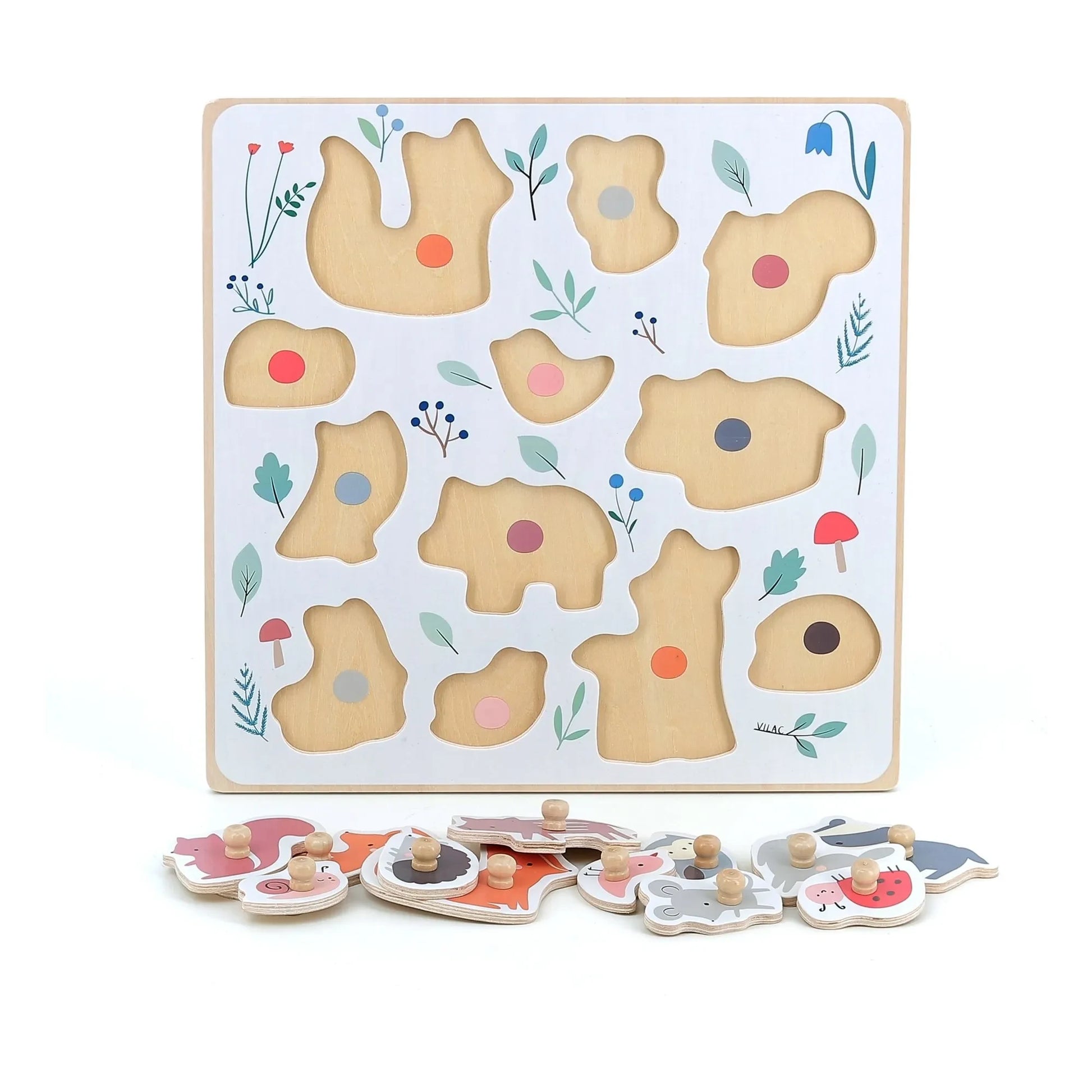 Vilac - Forest animals puzzle - Sarah Betz