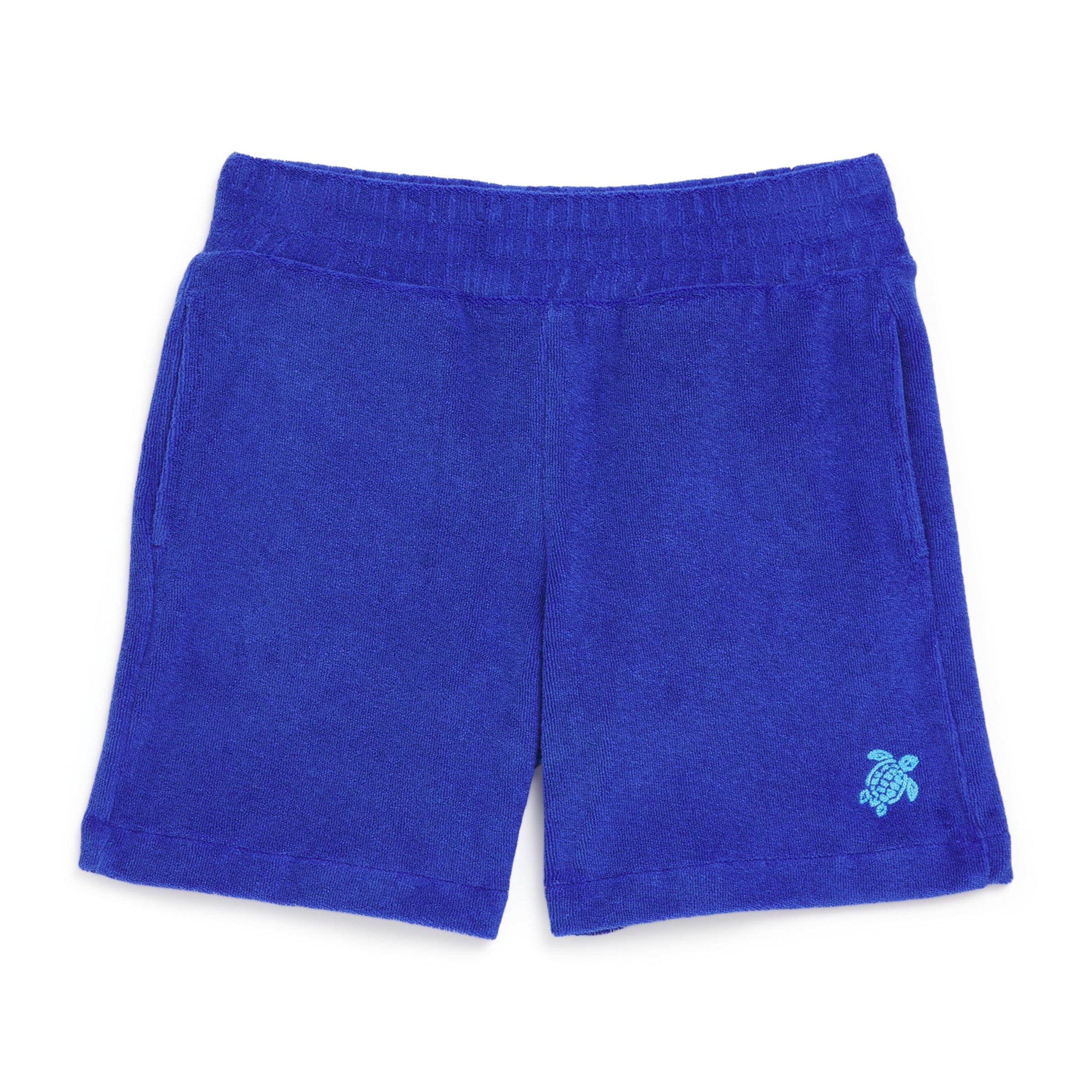 Vilebrequin Kids Cotton Towelling Embroidered Shorts (2-14 Years)