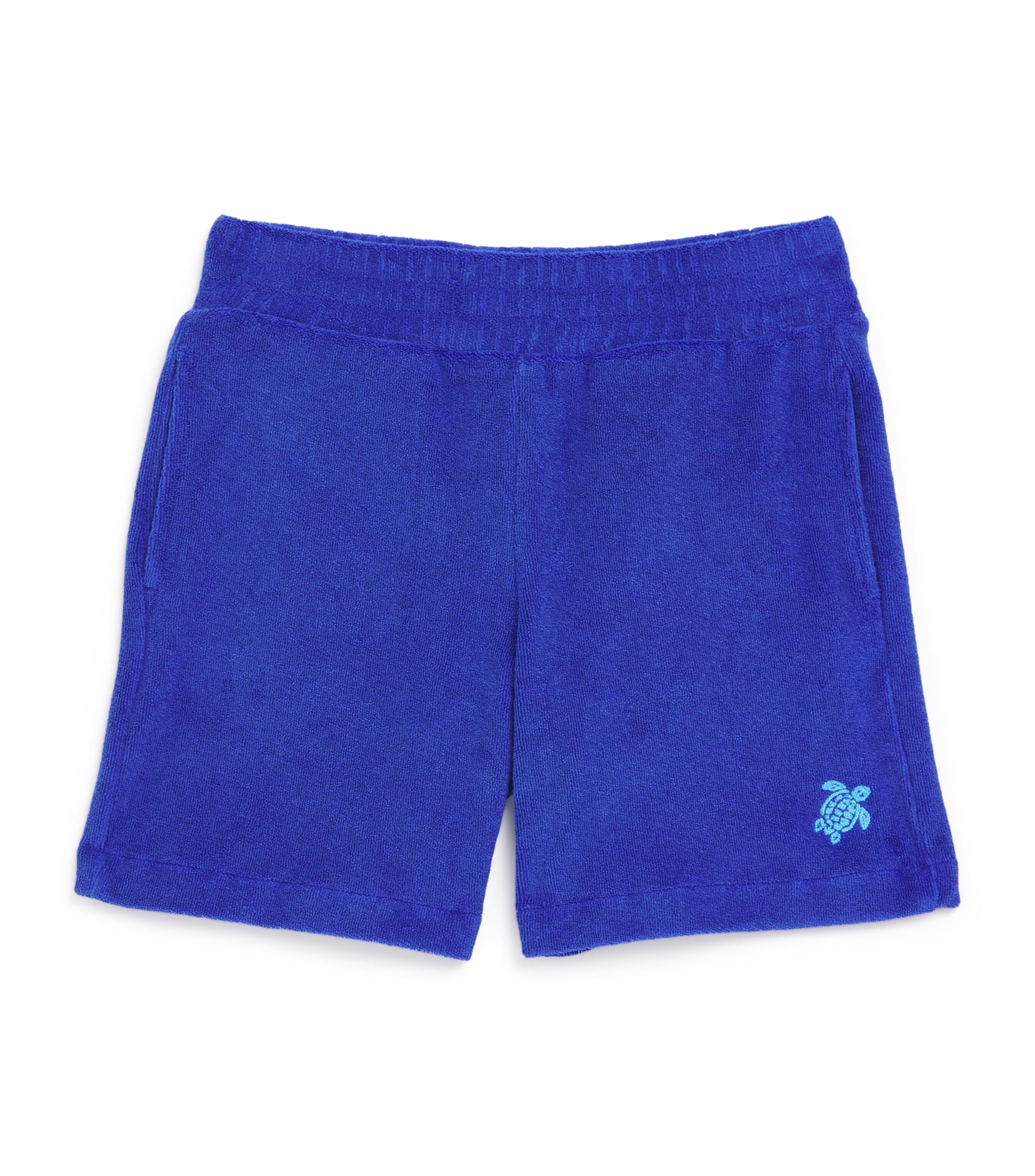 Vilebrequin Kids Cotton Towelling Embroidered Shorts (2-14 Years)