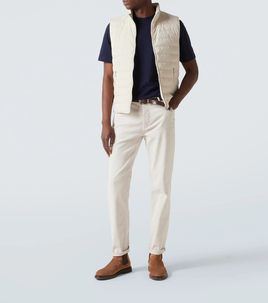Brunello Cucinelli - Logo cotton jersey T-shirt
