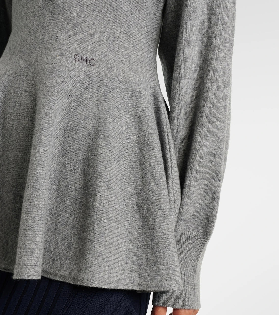 Stella McCartney - Peplum virgin wool top