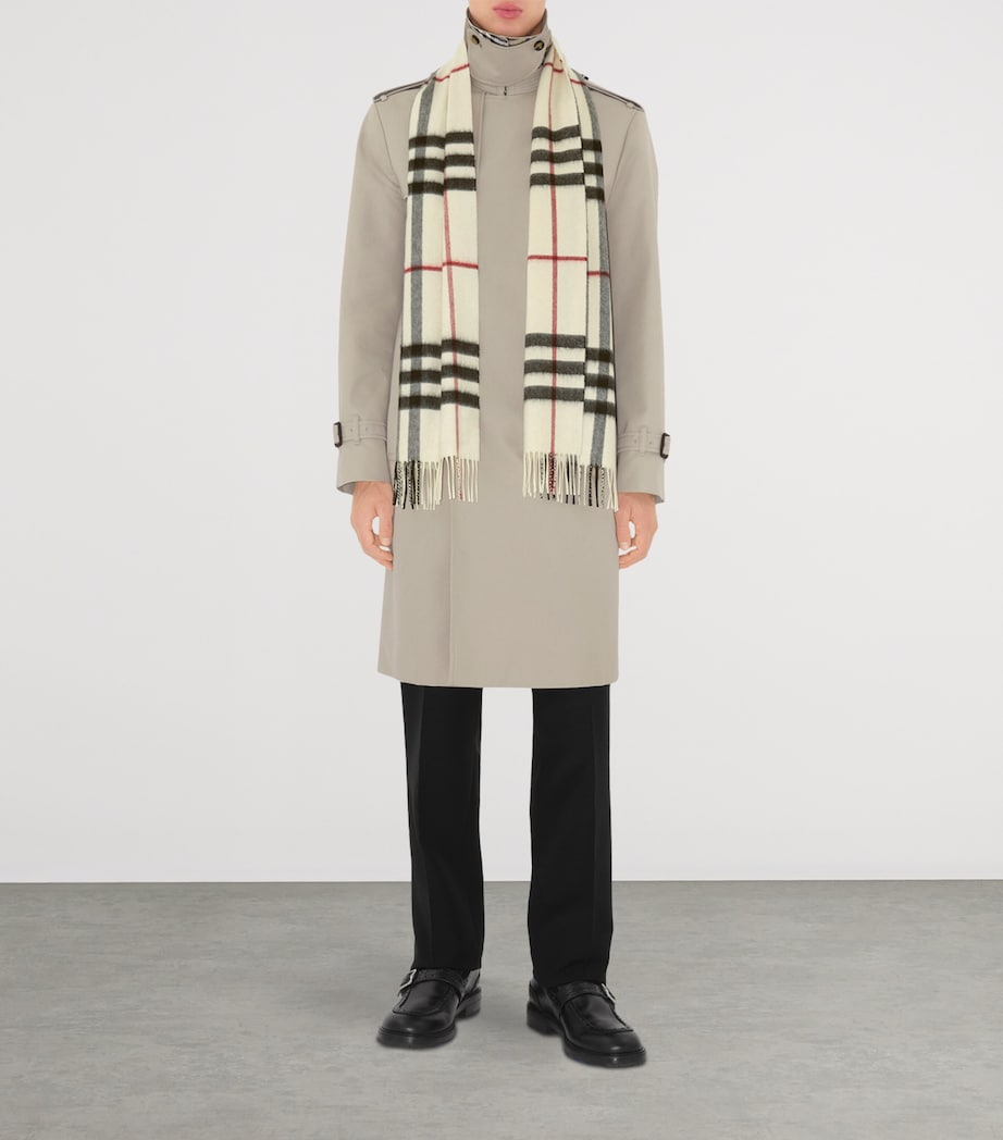Burberry Cashmere Check Scarf