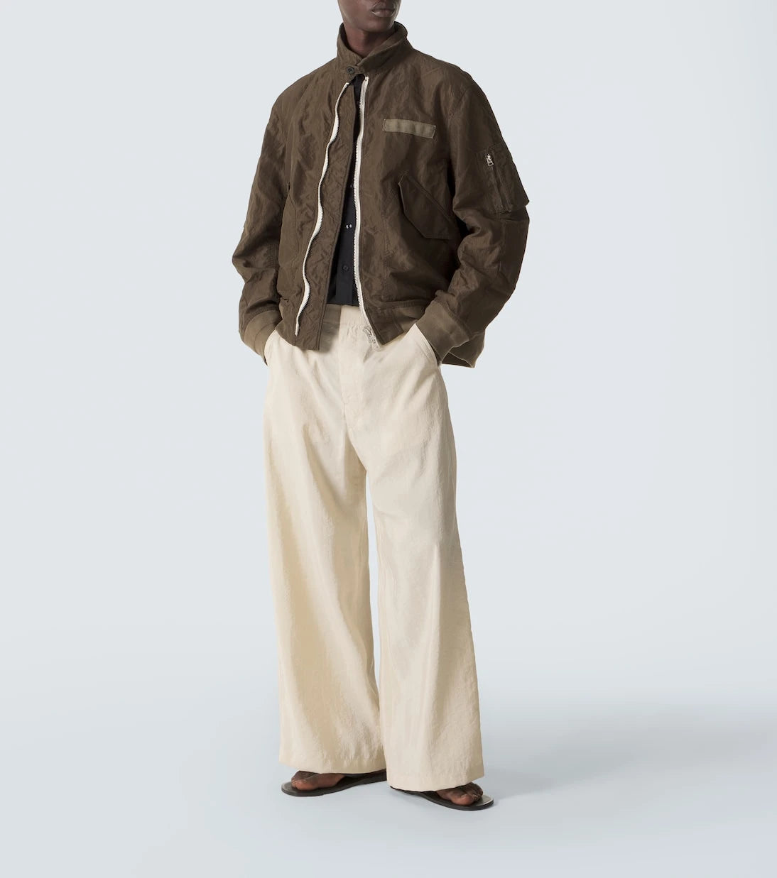 Sacai - Twill blouson jacket