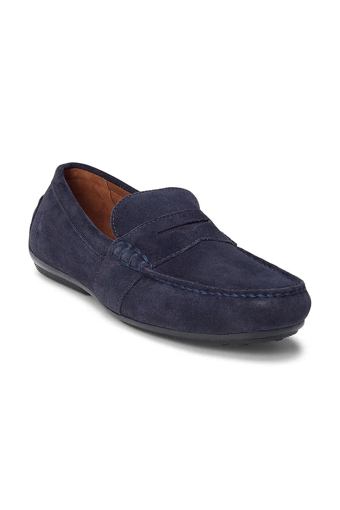 Велурени мокасини Polo Ralph Lauren Reynold