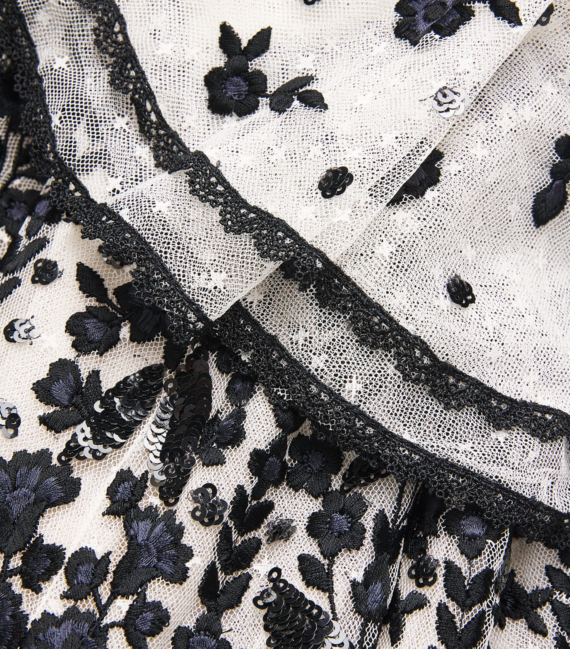 Needle & Thread Multi Round-Neck Adeline Maxi Dress