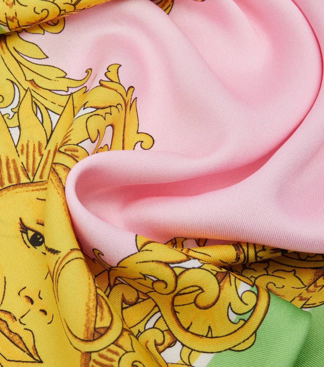 Versace - Printed silk twill scarf