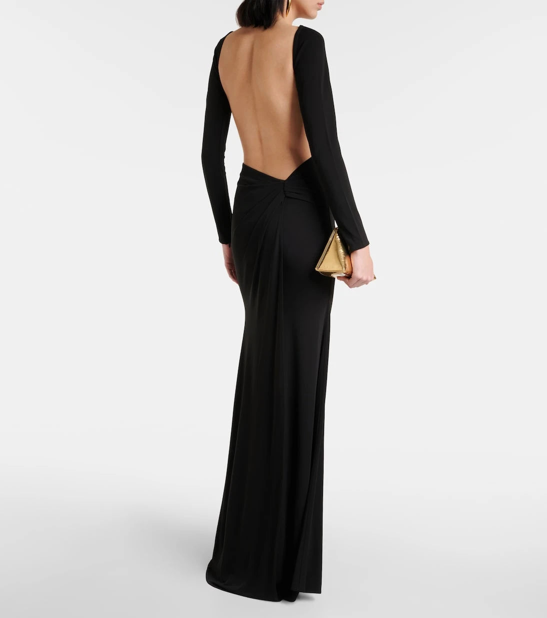Alex Perry - Open-back jersey gown