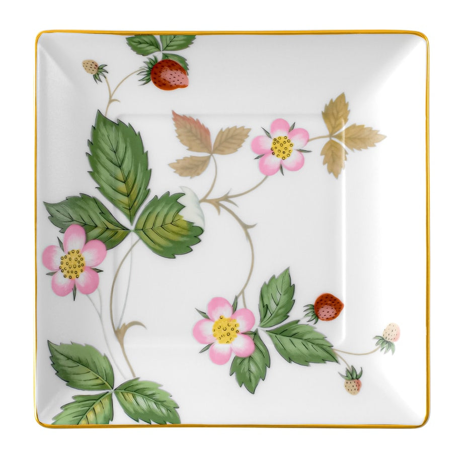 Wedgwood Wild Strawberry Square Tray (14cm x 14cm)