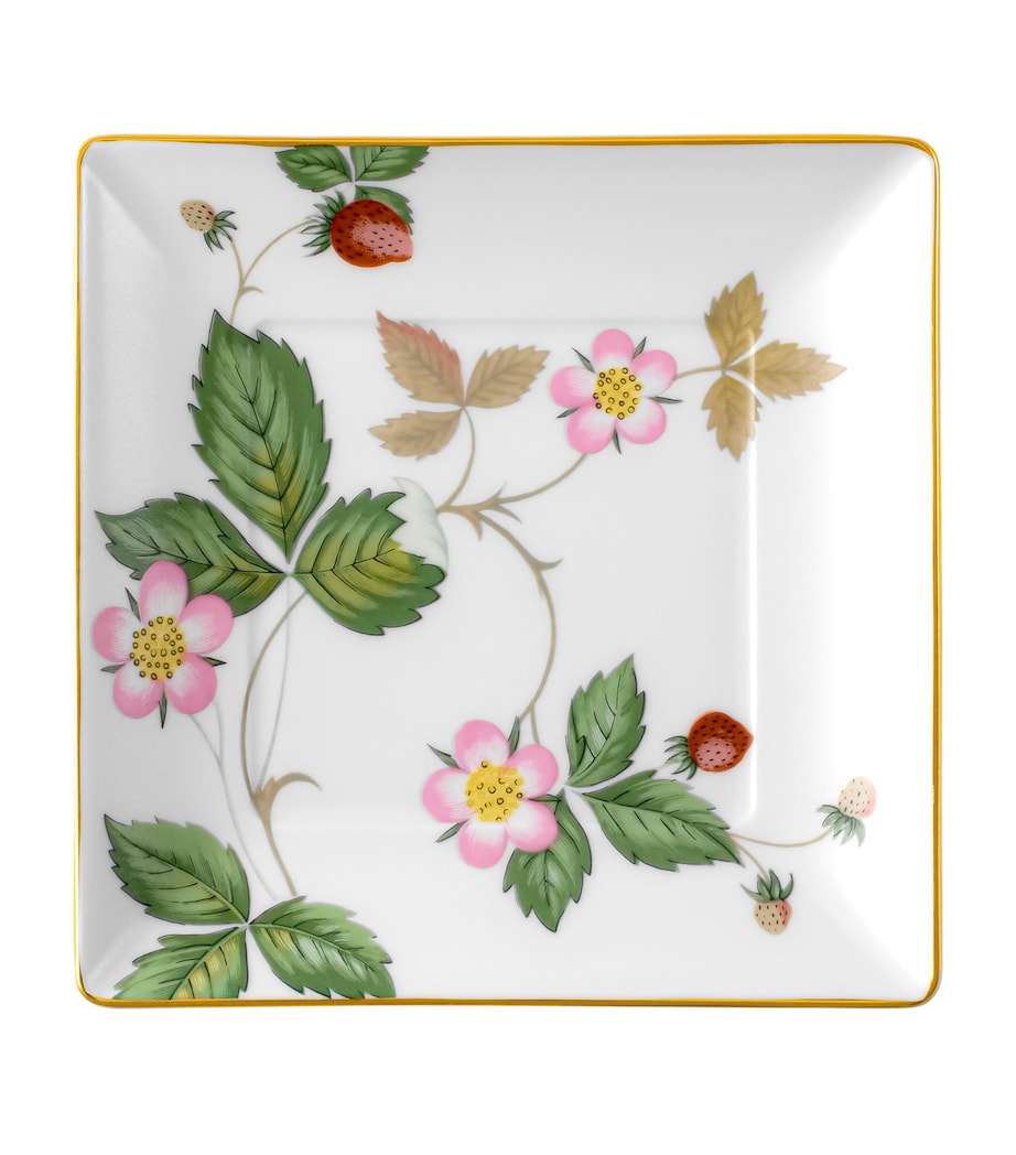 Wedgwood Wild Strawberry Square Tray (14cm x 14cm)