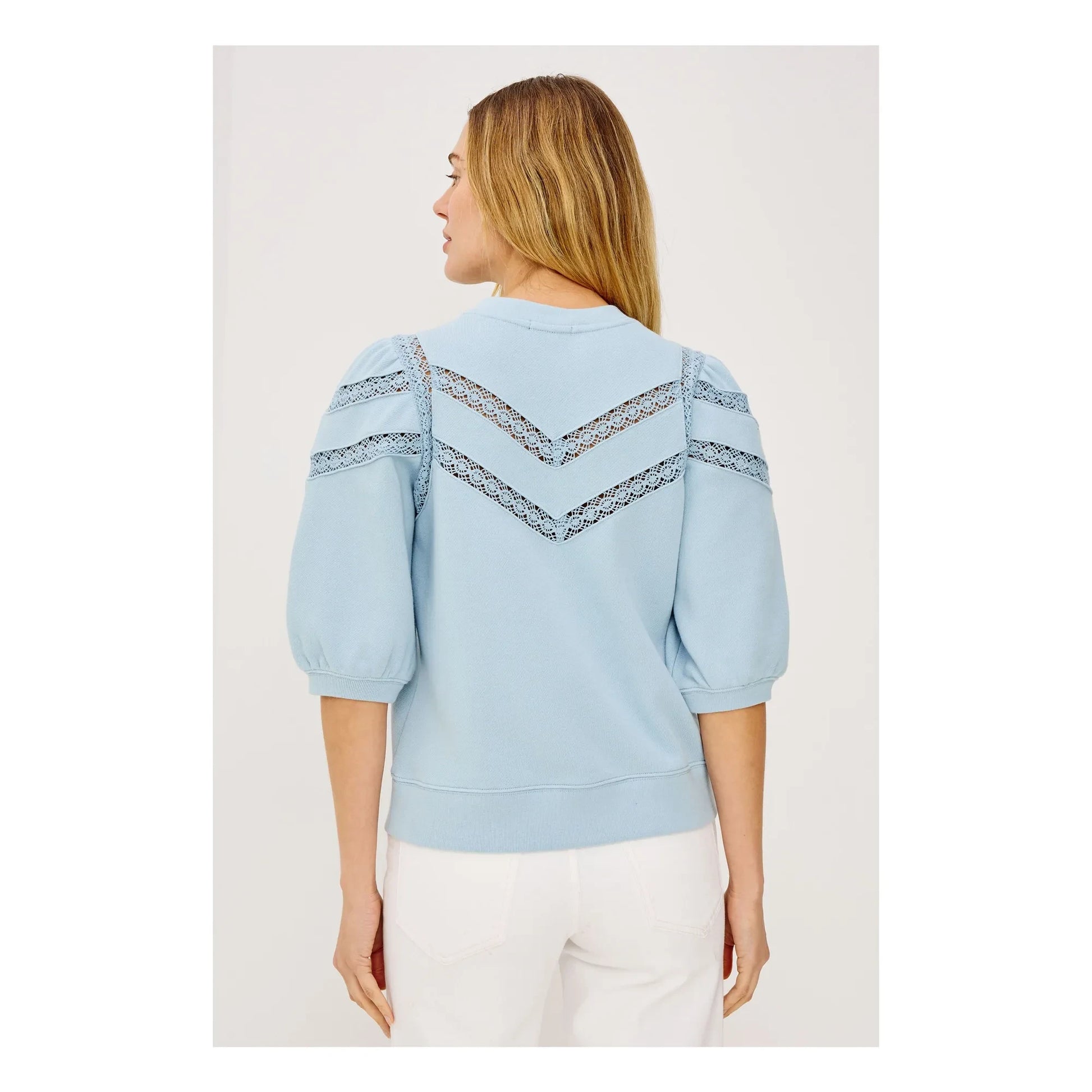 Rails - Adria embroidery sweater | Blue