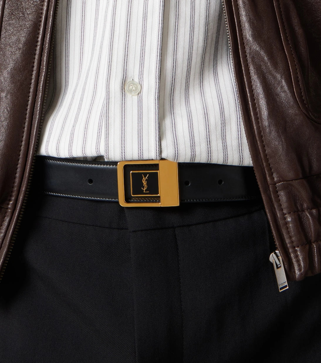 Saint Laurent - Leather belt