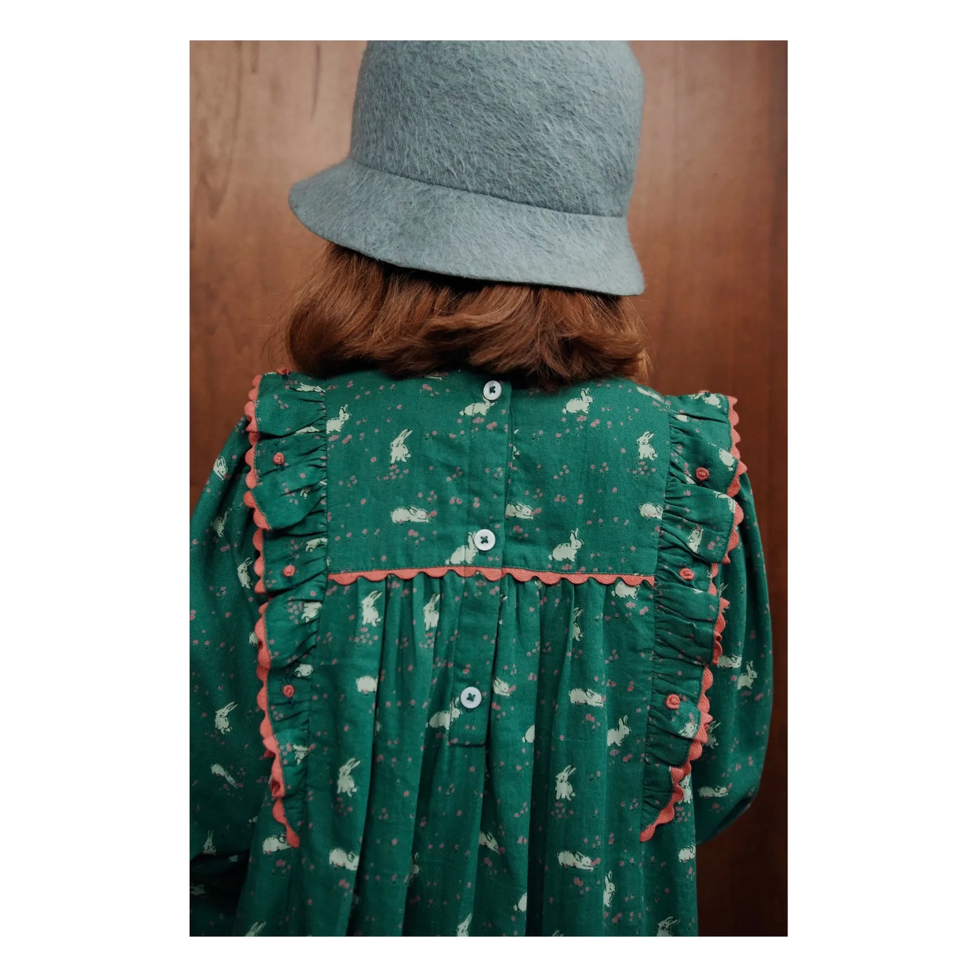 Emile et Ida - Lapinou dress | Green
