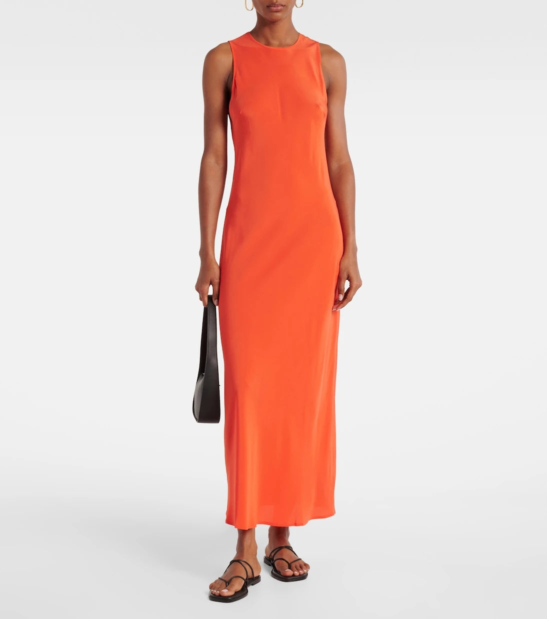 Asceno - Valencia silk maxi dress
