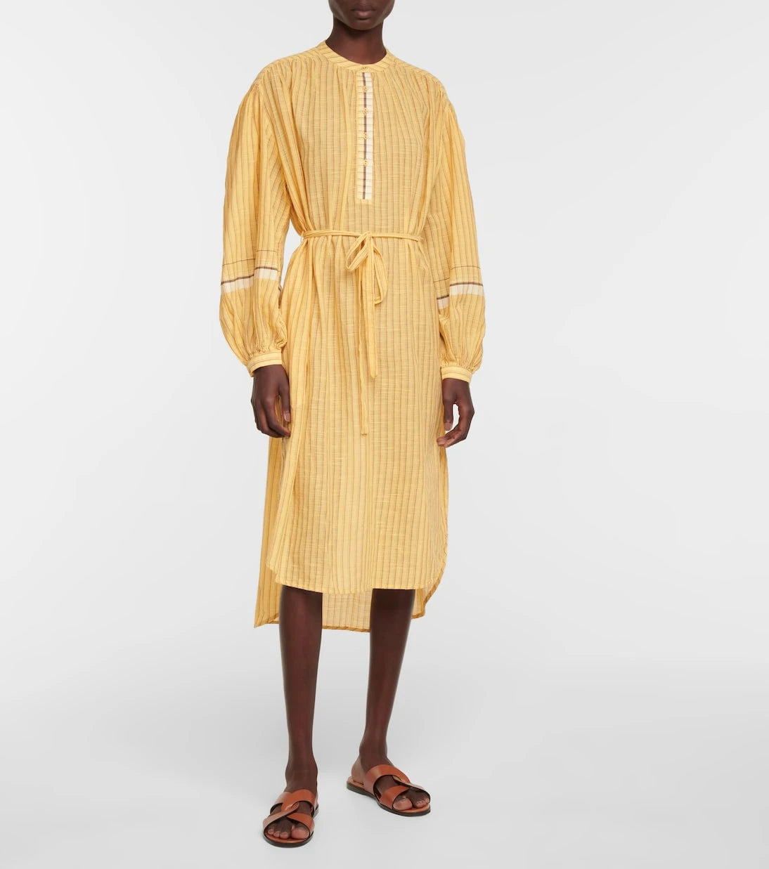 Ulla Johnson - Rabea striped cotton midi dress