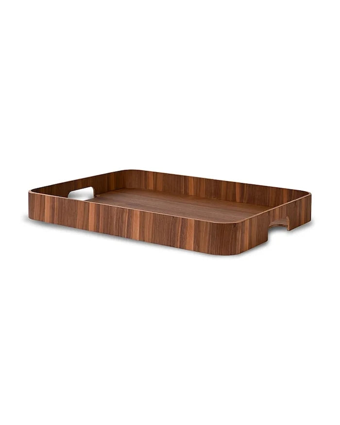 Sagaform ceviz ağacından servis tepsisi 55 x 40 x 6 cm