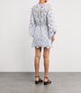 Zimmermann Blue Lace Coco Mini Tunic Dress
