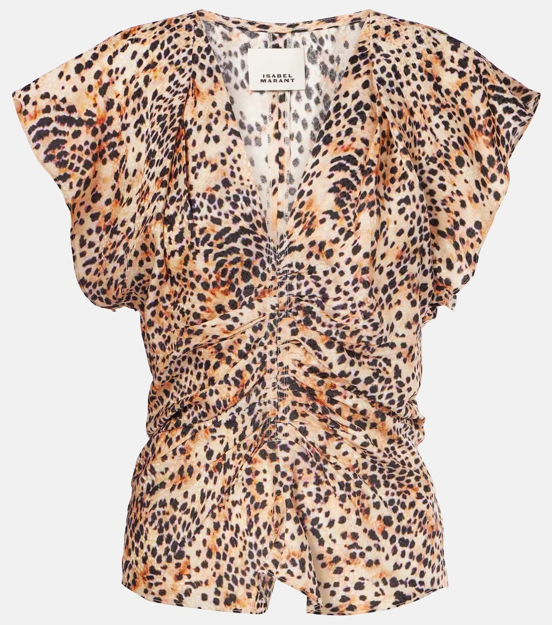 Isabel Marant - Lonea gathered ruched top