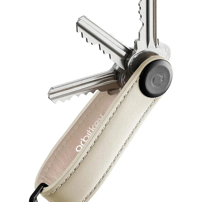 Кожен калъф за ключ Orbitkey Leather 8,6 x 2,2 cm