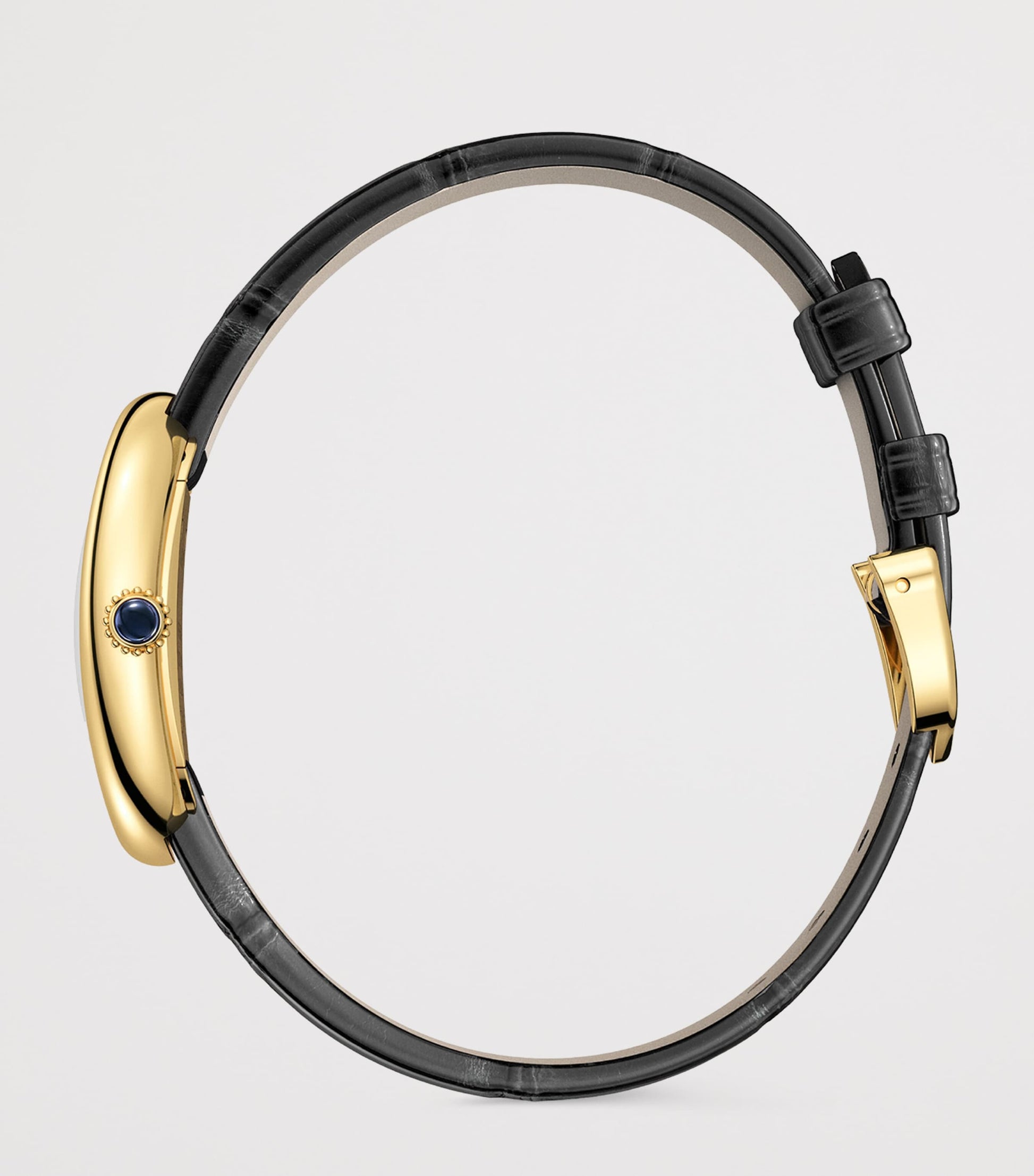 Small Yellow Gold Baignoire de Cartier Watch 23mm