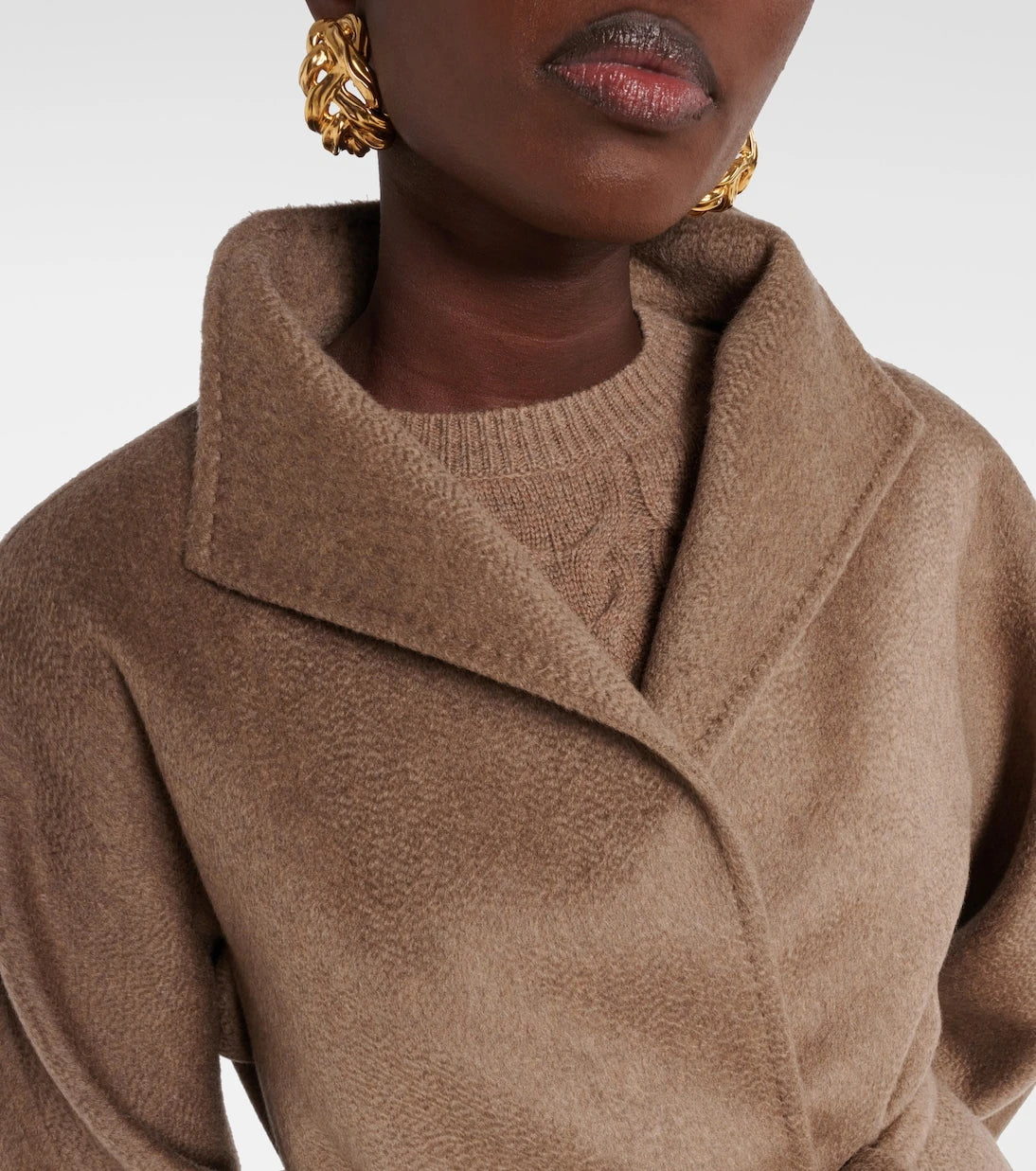 Max Mara - Lilia cashmere wrap coat