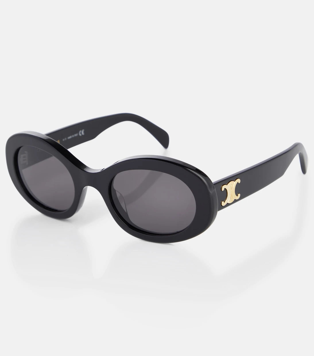 Celine Eyewear - Triomphe 01 oval sunglasses