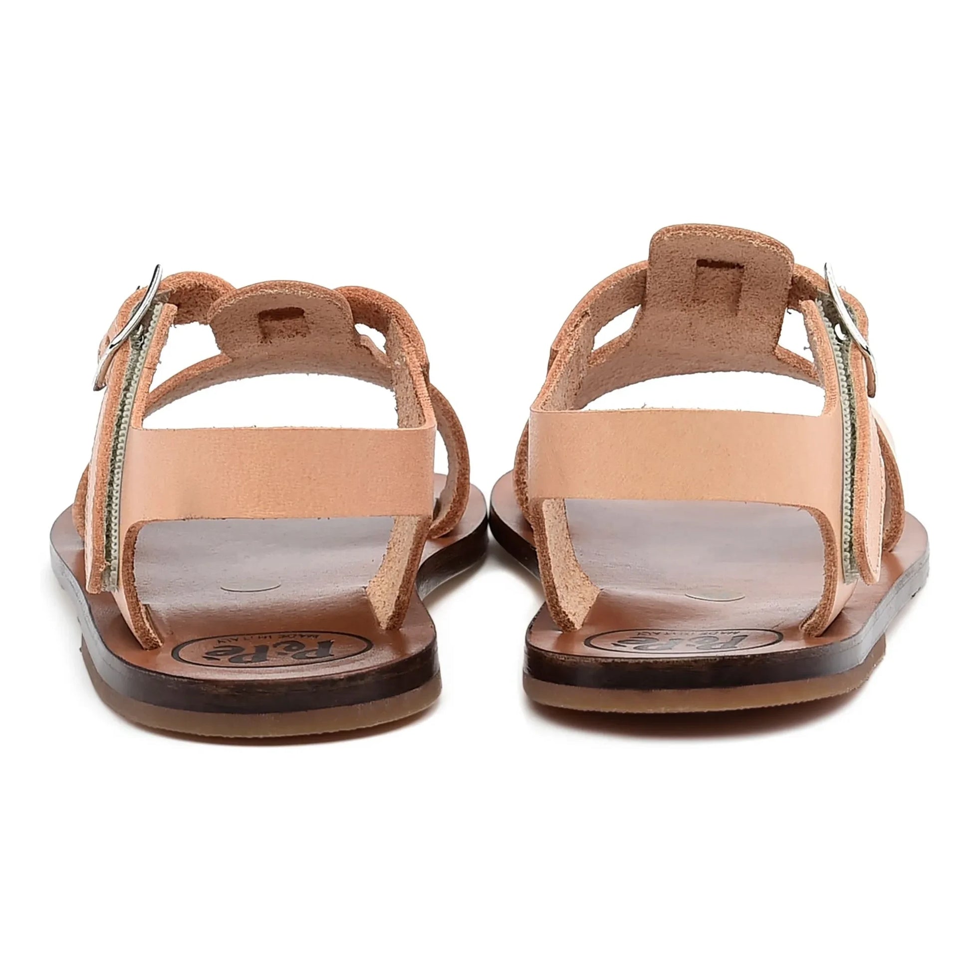 Pèpè - Thick strappy sandals | Natural