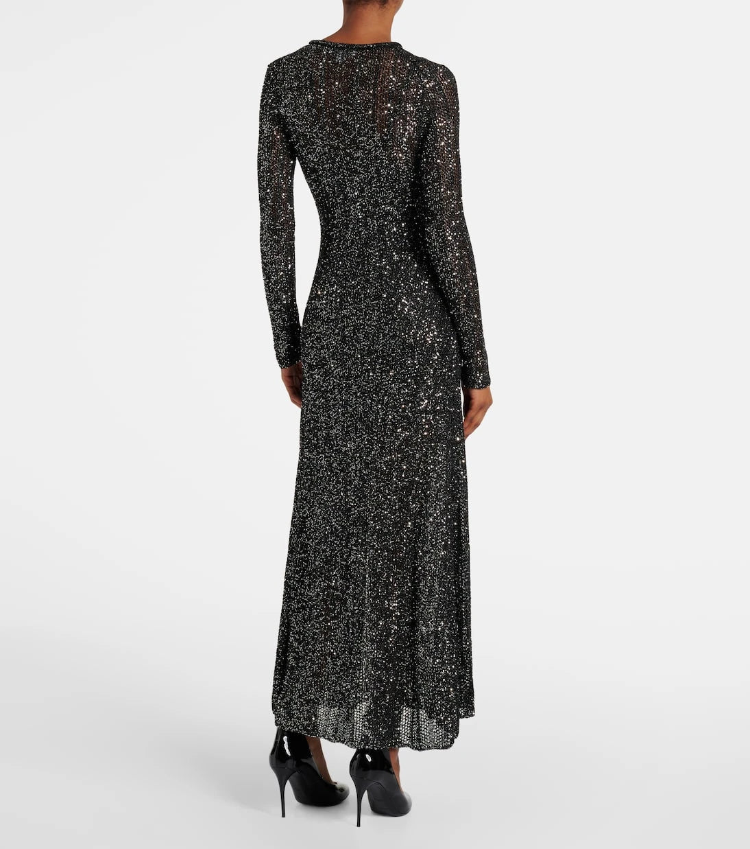 Alaïa - Sequined midi dress