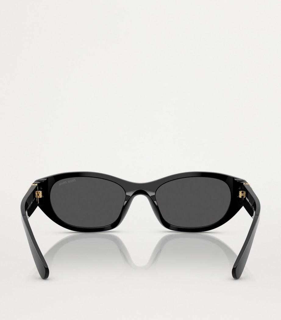 Black Acetate Square MUA03S Sunglasses