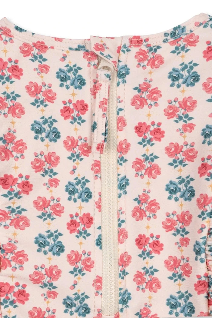 Konges Sløjd MANUCA FRILL ONESIE GRS Çocuk Tüm Mayo