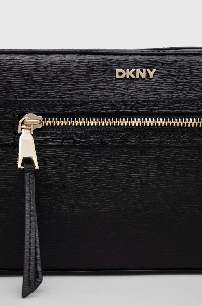 Кожена чанта Dkny