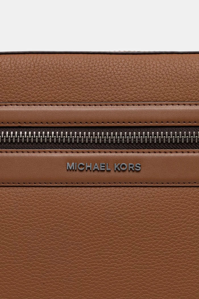 Michael Kors erkek suni deri omuz çantası