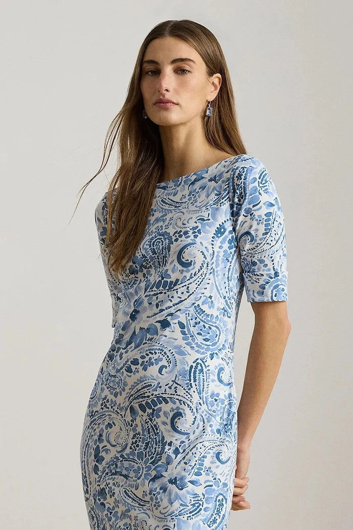 Lauren Ralph Lauren рокля от памук