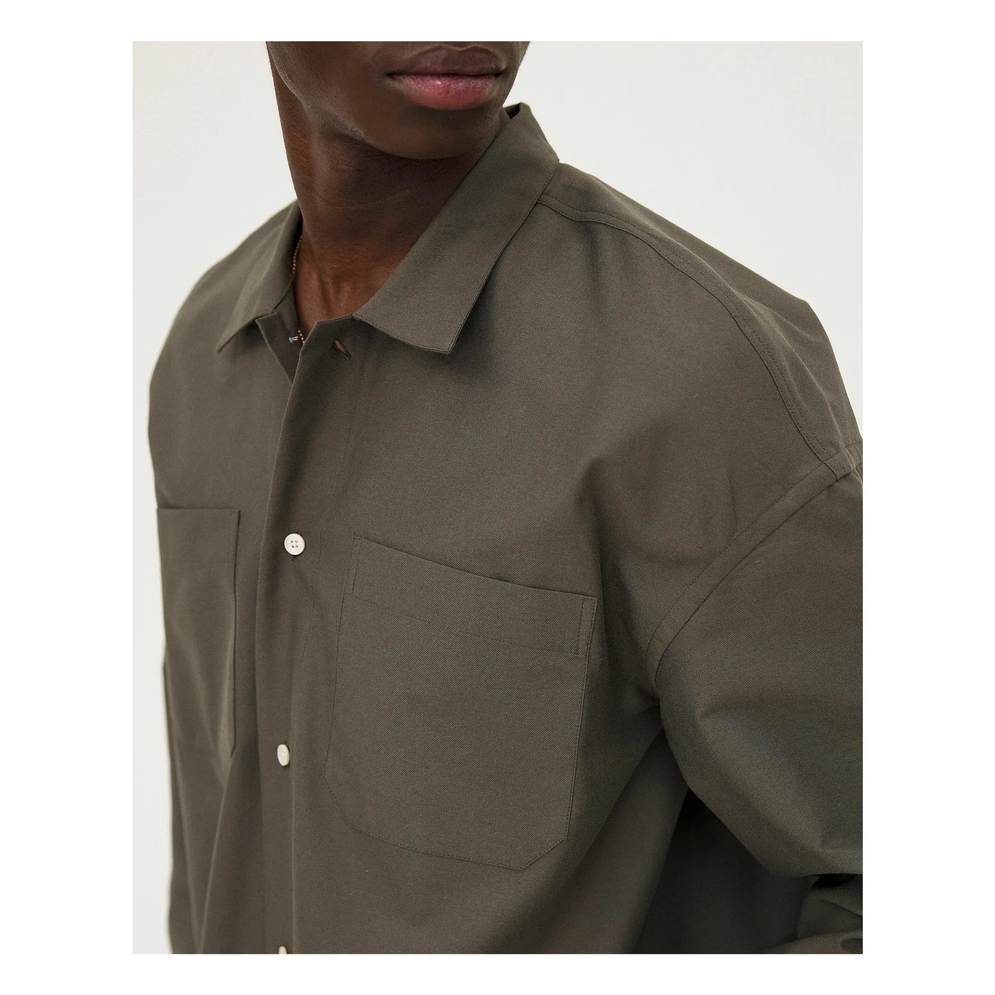 Noyoco - Bora organic cotton shirt | Khaki
