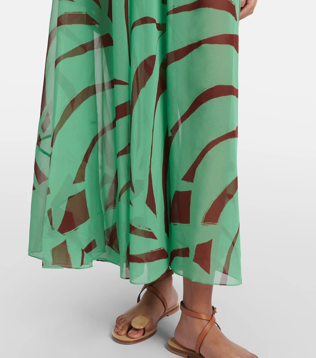 Johanna Ortiz - Tactile Winds georgette maxi dress