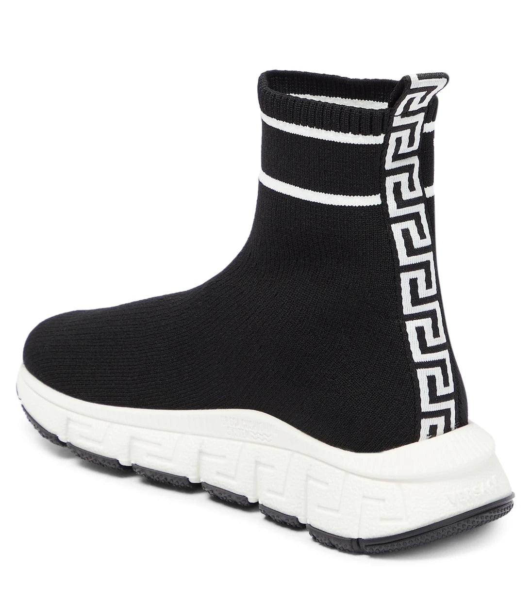 Versace Kids - Logo sock sneakers