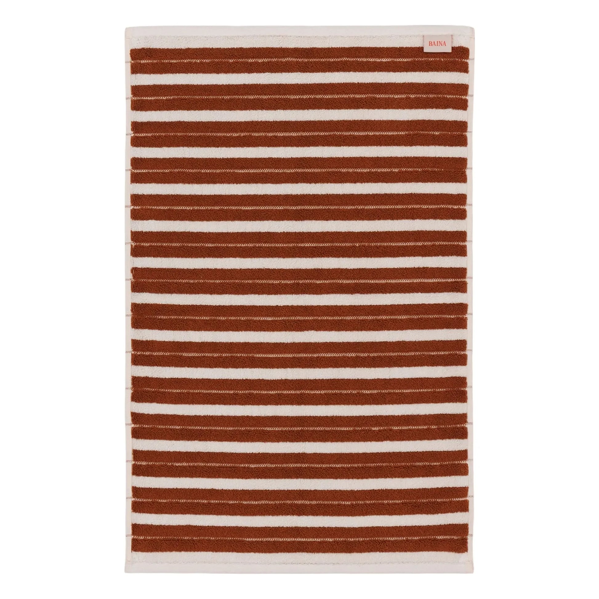 Baina - Echo bath mat | Terracotta