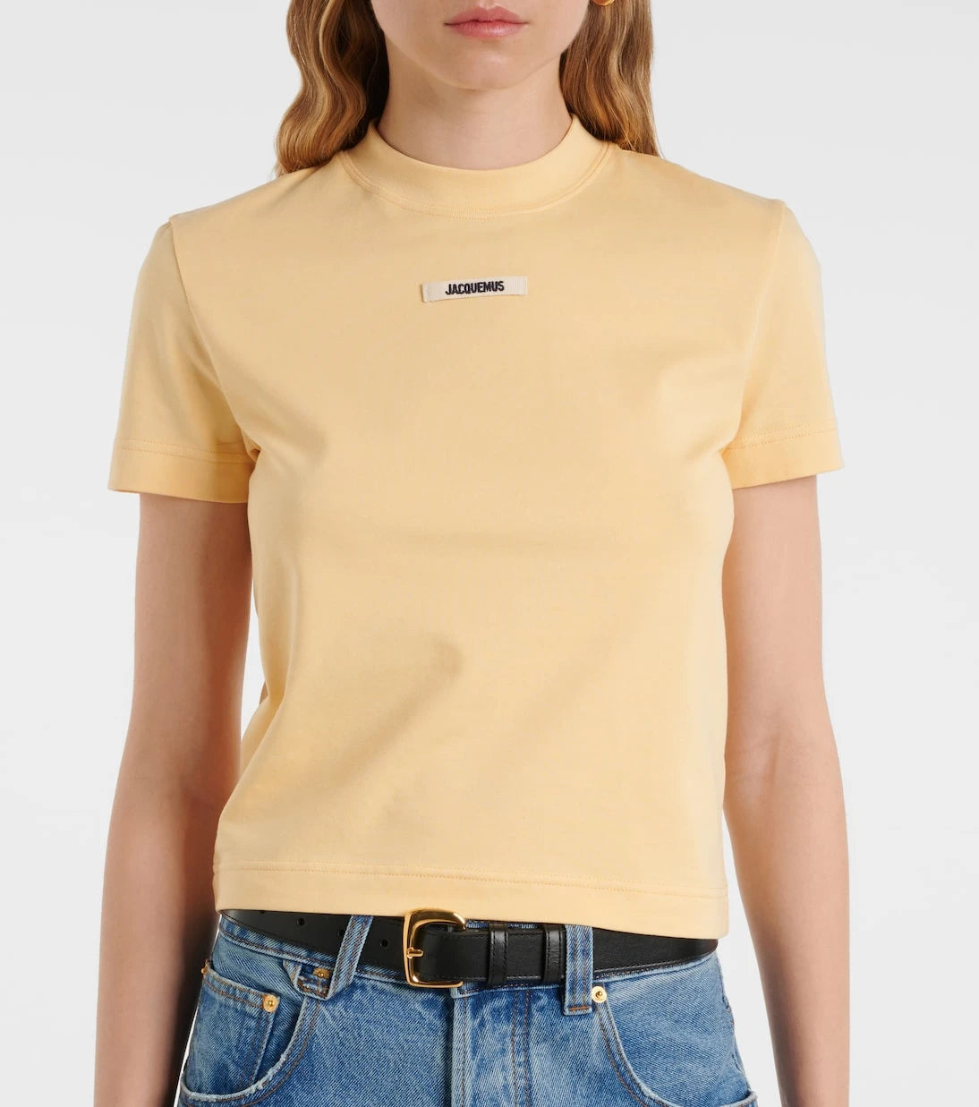 Jacquemus - Gros Grain cotton-blend T-shirt