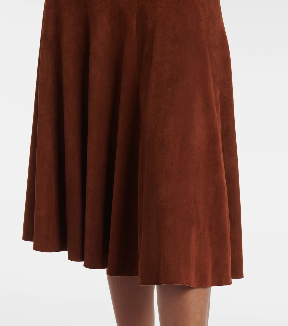 Stouls - Sabrina suede midi skirt