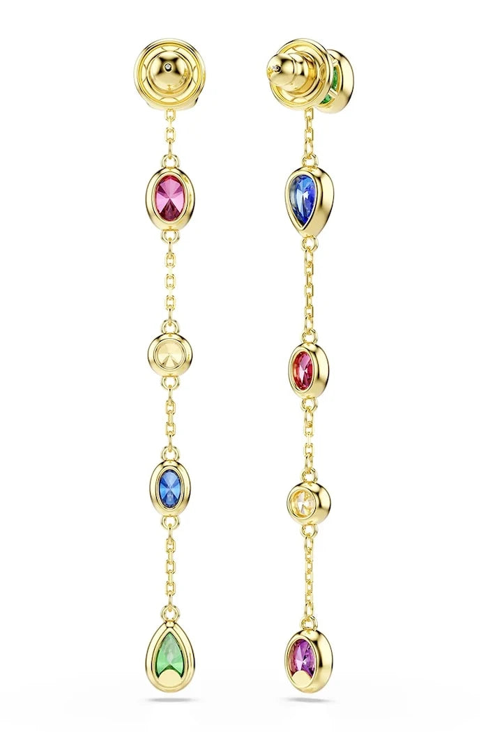 Swarovski Kadın Altın Kaplama Zirkon Küpe IMBER
