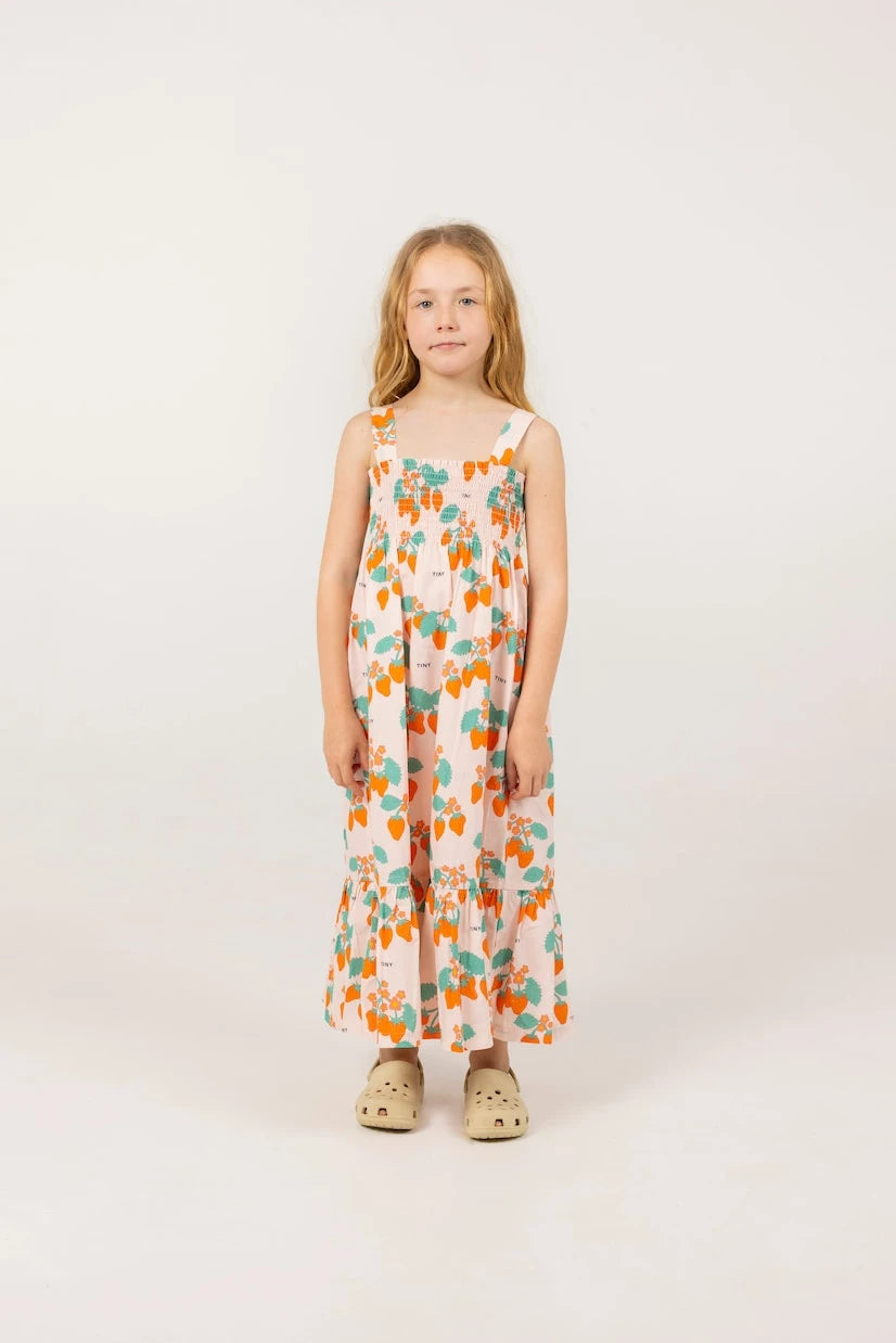 Tinycottons - Strawberries shirred cotton dress
