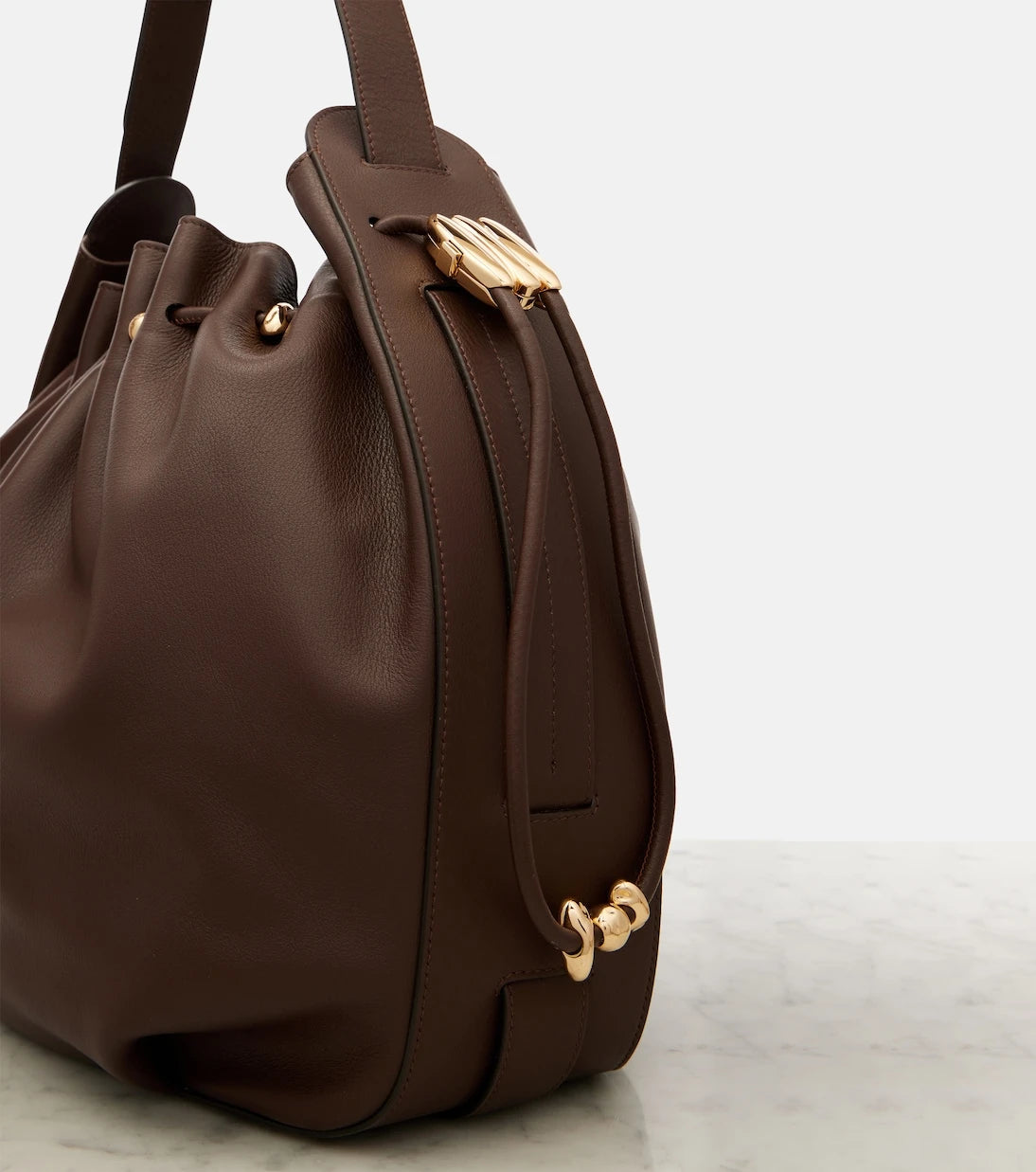 Zimmermann - Halcyon Large leather bucket bag