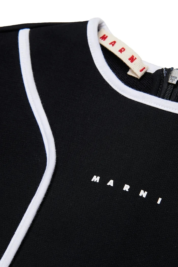 Детска памучна рокля Marni MD315F DRESS