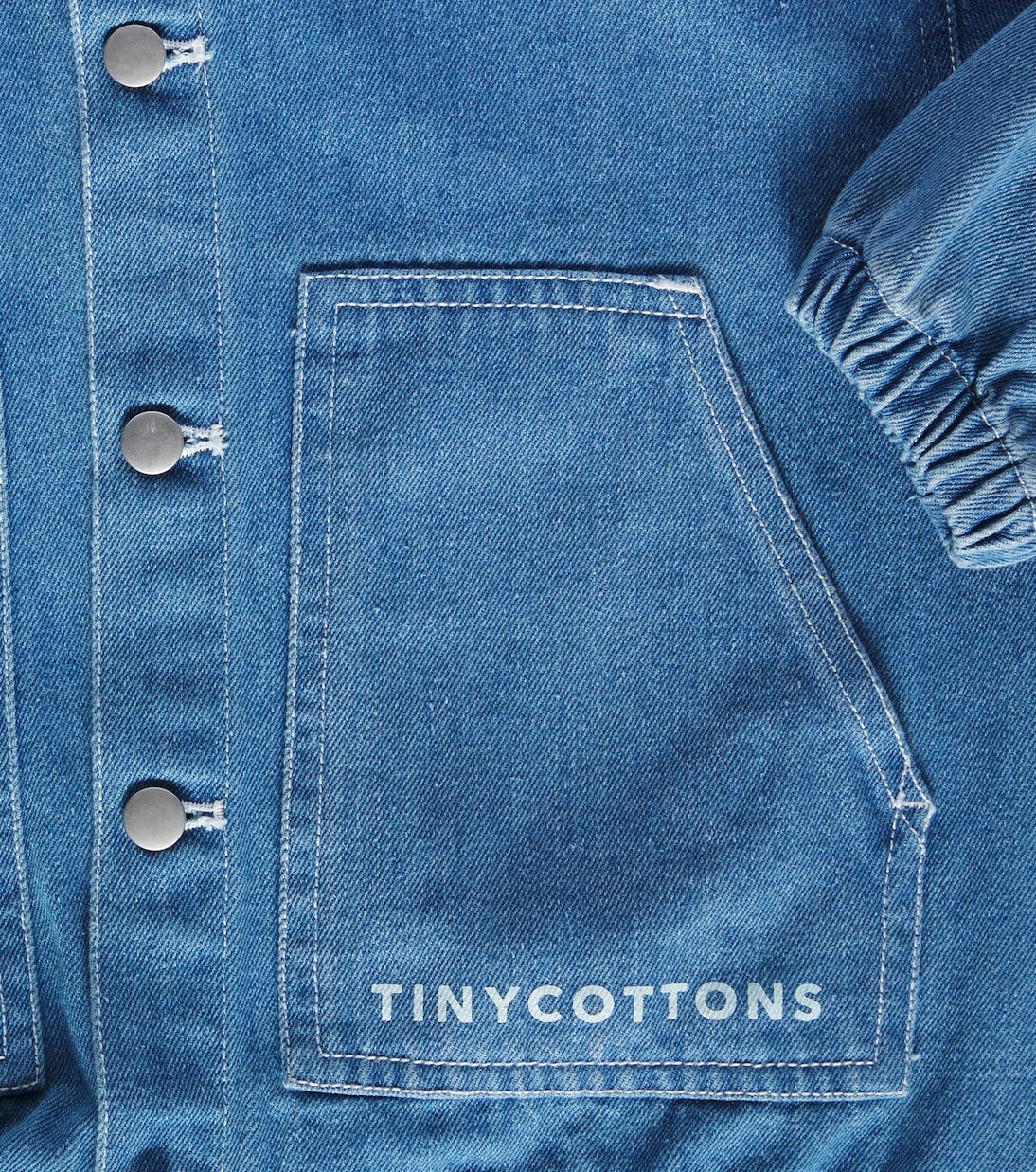 Tinycottons - Logo denim jacket