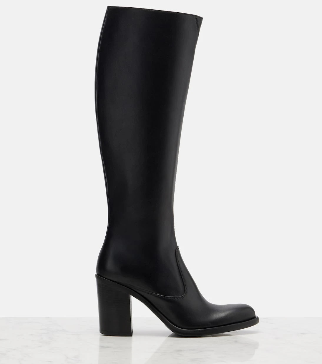 Chloé - Phoenix 90 leather knee-high boots