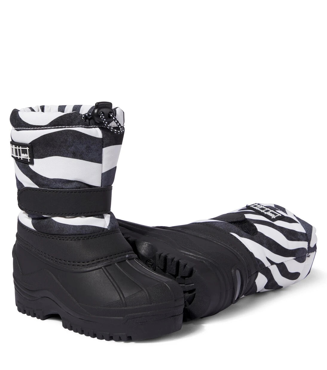 Molo - Driven zebra-print snow boots